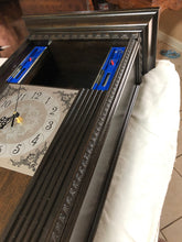 Load image into Gallery viewer, Wall clock jr in dark walnut