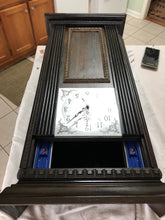 Load image into Gallery viewer, Wall clock jr in dark walnut