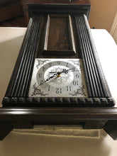 Load image into Gallery viewer, Wall clock jr in dark walnut