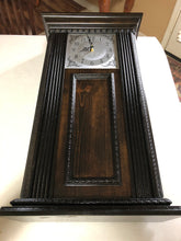 Load image into Gallery viewer, Wall clock jr in dark walnut