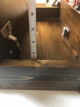 Load image into Gallery viewer, Mini coatrack with RFID (dark walnut)