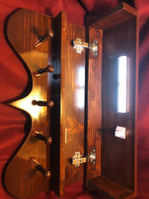 Load image into Gallery viewer, Coat rack concealment (mahogany color)