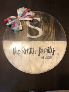 Personalized sign (18 inch)